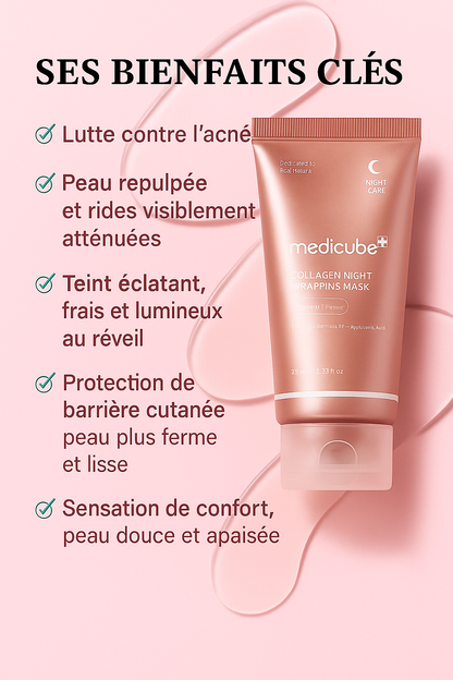 MEDICUBE - Collagen Night Wrapping Mask (ORIGINAL)